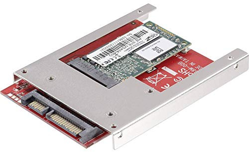 Renkforce Schnittstellen-Konverter [1x SATA-Kombi-Stecker 7+15pol. - 1x mSATA-Buchse]