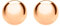 CARISSIMA Damen-Ohrstecker Rose Gold Spanish Stud 9 Karat 375 Rotgold 5.55.0593