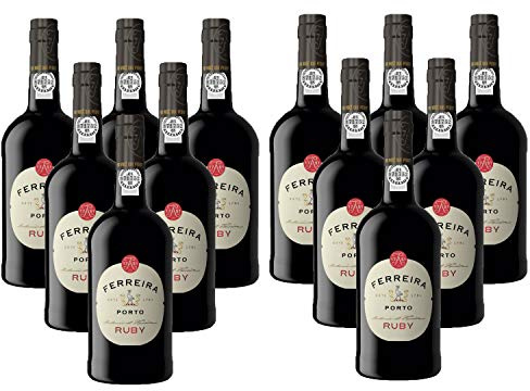 Portwein Ferreira Ruby - Dessertwein- 12 Flaschen