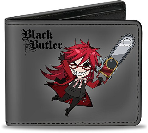 Buckle-Down Bifold Wallet Black Butler