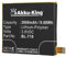 Akku-King Akku kompatibel mit LG BL-T19 - Li-Polymer 2600mAh - für Google Nexus 5X, LG Bullhead, H790, H791, H791F, H798