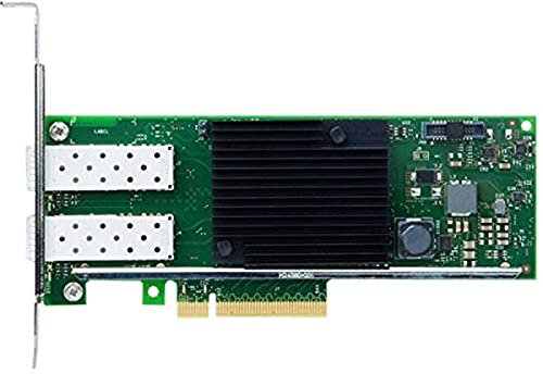 Lenovo 7ZT7A00537 adaptador y tarjeta de red Fibra 10000 Mbit/s Interno - Accesorio de red (Interno, Alámbrico, PCI Express, Fibra, 10000 Mbit/s, Negro, Verde)