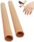 Toe Sleeves 2 Pack Silicone Gel Compression Toe & Finger Protector Cushion Tubes - Bandage Pad for Corns, Calluses & Blisters (Medium (1/2 inch Diameter))