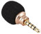 Andoer EY-610A - Mini micrófono omnidireccional para teléfono móvil, iPad, Apple iPhone5/6s/6 Plus, Samsung, Huawei