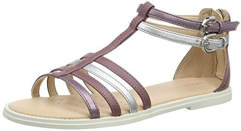 Geox J Sandal Karly Girl, Rosa Rose Smoke, 29 EU