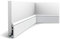 Battiscopa SX173 RAL 9003 (bianco di sicurezza)