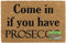 JVL Eco-Friendly Latex Backed Coir Door Mat, Prosecco Natural