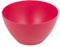 URBN-CHEF 6pc Unbreakable Reusable Coloured Plastic Deep Soup Cereal Bowls Party Tableware (Pink)