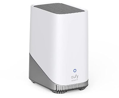 eufy Security HomeBase 3 Sicherheitskamera für den Außenbereich, unterstützt KI-Gesichtserkennung, erweiterte Verschlüsselung, lokaler Speicher bis zu 16 TB, keine monatlichen Gebühren