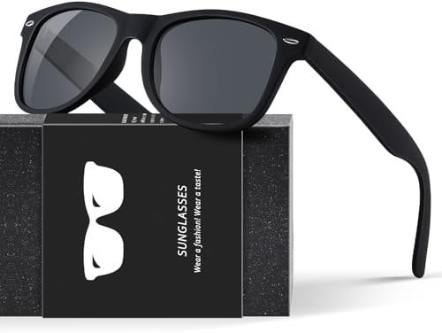 Sunglasses Men-Ultra Light Rectangular Polarized Sunglasses for Women, UV400 Protection, Polarized Ultraviolet Protection, Driving, Fishing, Running