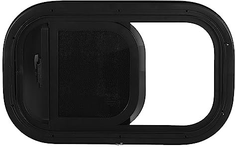 Fenêtre Coulissante Durable pour Camping-car avec Protection UV et écran pour Caravanes – Verre trempé 500 H300 Mm, Fenêtre pour Camping-car. (Épaisseur de paroi applicable : 43 à 48 mm / 1,7)