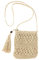 JOCXZI sac paille，sac de plage femme，sac en paille femme，sac en paille，sac paille femme，sac paille femme bandouliere，sac ete femme，Sac en paille à pampilles creux tissé à la main