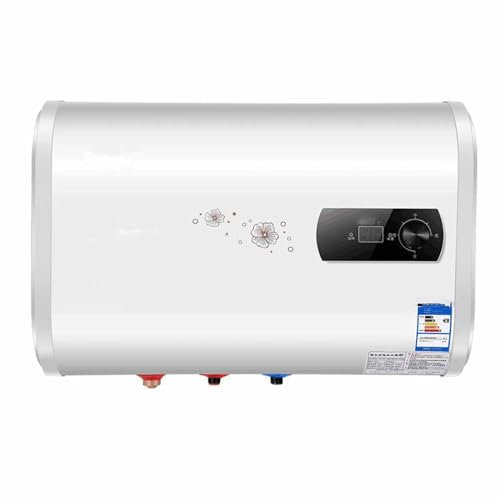 CASEGO Calentador de Agua eléctrico instantáneo Multifuncional, Pantalla Digital Inteligente, Control de Perilla, Adecuado para múltiples escenarios (B 80L)