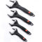 Sharp-tec 4Pcs Adjustable Spanner Set, 6, 8, 10, 12 Wrenches, 34mm/36mm/50mm/60mm Wide Jaw Opening Black Oxide Finish, Heavy-Duty Plumbing Tools for Plumbers, DIY & Professionals