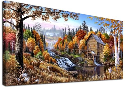 YALKIN 5D Diamond Painting Großes XXL 40x70cm Diamant Painting Bilder Diamond Art Erwachsene Full DIY Diamant Kunst Malerei Stickerei Set Kreuzstich Bilder Home Wand Dekor
