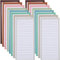 16 Pcs Refrigerator Magnetic Notepads Lists Grocery Shopping Magnet Pad Full Magnet Back Notepads Magnetic Note Pads for Kitchen Shopping Fridge Grocery