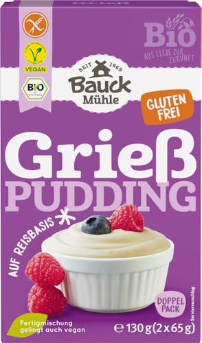 Grießpudding glutenfrei Bio 18 x 130 g