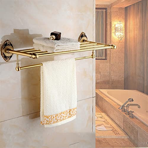 Accessoires de Salle de bain en laiton Antique sculpté, Porte-serviettes, Porte-serviettes, quincaillerie de Salle de bain