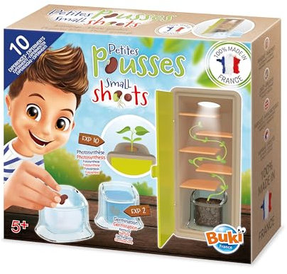 BUKI M001 - Keimlinge – Entdecke die Welt der Pflanzen! | Natur-Experiment für Kinder ab 5 Jahren | Spielerisch Pflanzenwachstum verstehen