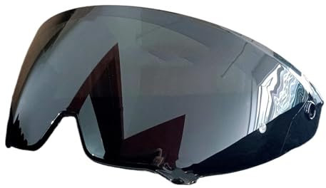 Visiera Lente per Casco Casco da Motocicletta Occhiali protettivi Visiera per Casco Lente per RU&RO&C per AT&LA&S 3.0 4.0(Black)