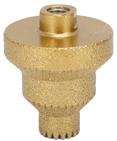 Marhynchus Juego de Brocas Escalonadas para Azulejos, Mármol, Hormigón, Acero de Aleación Dorada, Rosca M10 de 20-50 Mm, Ideal para Perforación en Seco y Húmedo