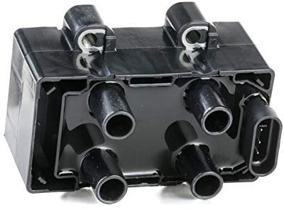 VALEO 245105 Zündspule Anzahl der Sekundärauslässe : 4 Anzahl der Pins : 4 Typ von Connexion : Primärwiderstand : 0 54 Sekundärwiderstand : 8100