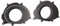 Adaptateur Haut parleurs Ø 165 mm Renault Clio 2013-> > Portes Avant