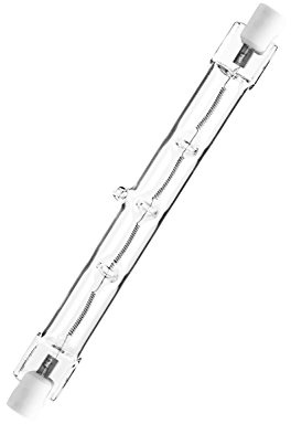 NuLoXx Halogenstab R7S 118mm 400W/827 2700K warmweiß 8600LM AC 220…240V, 360° Abstrahlwinkel, DIMMBAR!