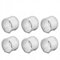 Wilmax WL-996044/A Porzellan Serviettenring, Weiss