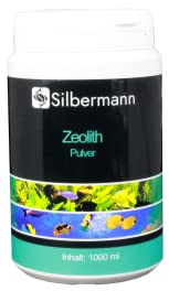 Silbermann Zeolith - Klinoptilolith als Filtermaterial für Meer- und Süßwasseraquarien fein grob oder Pulver (Pulver, 1000 ml)