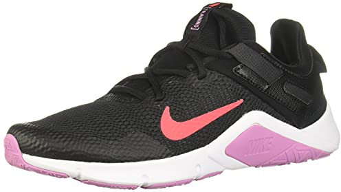 Nike Legend Essential Gymnastics Shoe Black/Flash Crimson-Beyond PIN 3.5