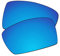 EZReplace Verres de rechange polarisés pour lunettes de soleil Oakley Gascan OO9014, Bleu glacier, taille unique