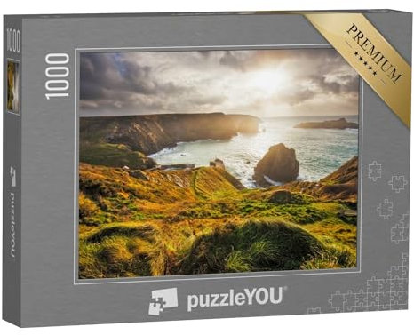 puzzleYOU: Puzzle 1000 Teile „Wilde Natur an der Mullion Cove, Cornwall, England“ – aus der Puzzle-Kollektion Cornwall