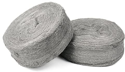 Storystore Steel Wool Mice Control, 60 FT Stainless Steel Wool Fill Fabric Roll, Gap Blocker Coarse Wire Hardware Cloth DIY Kit for Holes, Wall, Garden, Kitchen, Pipeline in Garage