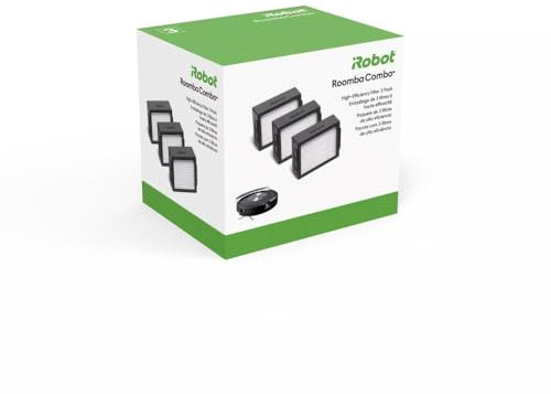 iRobot Ricambi originali Roomba, filtro ad alta efficienza, confezione da 3, compatibili solo con Roomba Combo serie J