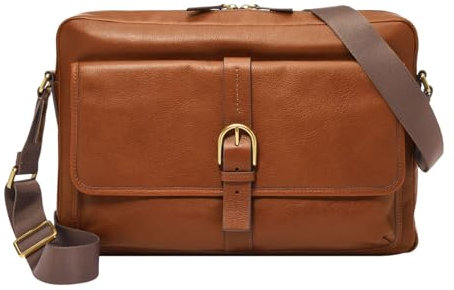 Fossil Tasche für Herren Camden Eco Leder Messenger, MBG9602210 – 39,4 cm L x 6,4 cm B x 26,7 cm H