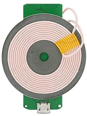 LANTRO JS Fast Wireless Charger Module PCBA Circuit Board, 5W Transmitter Module with Coil Charger for Qi-Compatible Devices