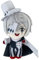 Xinchangda Bungo Stray Dogs Plüschtier, Anime, Gogol-Anovskii, weicher Plüsch, niedlich, gefüllt, Anime, Peripheriegerät, Geschenk, Sammlerstück für Mädchen und Jungen