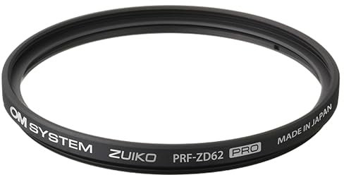 OM SYSTEM ZUIKO PRF-ZD62 Pro protège-Filter pour Olympus/OM SYSTEM Objectif 45mm 1.2 Pro, 25mm 1.2 Pro, 17mm 1.2 Pro, 12-40mm Pro, 90mm Pro