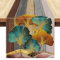 LRartdeco Tischläufer Grau 40x140cm Table Runner Braun Grau Holzoptik Tischband Landhausstil Tischdecke Dekoration Läufer Tisch Leinen für Party Hochzeit Restaurant Wohnzimmer Tisch Deko