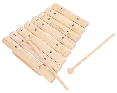 Hoement 1 Satz Xylophon Für Die Frühe Bildung Kinder-xylophon Musikinstrumente Für Kinder Vorschulmusikspielzeug Percussion-xylophon Für Kleinkinder Musikalisches Klopfspielzeug Metall