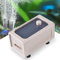 FEDOUR 5W Super-Leise Aquarium Luftpumpe, 500LPH Leistungsstarke Sauerstoffpumpe mit Doppelauslass, Einstellbare Aquarium Belüfter Pumpe für 50-700L Aquarien mit komplettem Zubehör