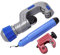 Rohrschneider-Set, Metallrohrschneider, Rohrschneider 3/16 Zoll Bis 2 Zoll für die Meisten Hydraulischen Bremssysteme und Übertragungssysteme