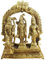 FASHERATI RAM Darbar Statue / Idol – Lord Rama Laxman und Sita, religiöse indische Kunststatue/Idol/Murti, Statue, Diwali, Corporate, Rückgabe, Geburtstagsgeschenke, Zuhause/Büro