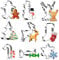 Christmas Cookie Cutter Set - Joyoldelf 9 Piece Stainless Steel Snowflake, Christmas Tree, Reindeer, Gingerbread Boy, Snowman, Angel, Candy Canes, Socks, Candy for Kids
