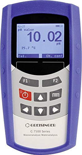 Greisinger G7500 Kombi-Messgerät pH-Wert, Redox (ORP), Temperatur, O2-Sättigung, O2-Konzentration, Leitfähigkeit