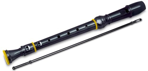 Bontempi - GermanTouchFlute - Flauto Dolce con Diteggiatura Tedesca, Nero