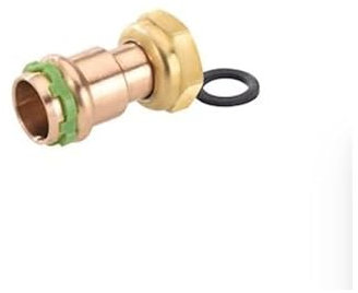 Raccord cuivre droit avec écrou à sertir - F 3/4'' - Ø 18 mm - Comap