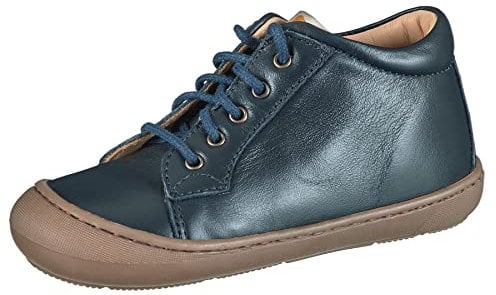 Ocra Halbschuh Lauflernschuh 070 Leder pflanz. geg. Blau, Schuhgröße:EUR 22