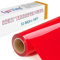 Lya Vinyl 15FT Heat Transfer Vinyl, Red Iron on Vinyl Roll for Cricut, Silhouette Cameo, Red HTV Vinyl for DIY Fabric, Clothes, Bags, and Other Textiles